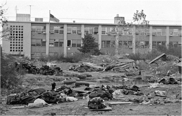 Harlem Public School and Empty Lot