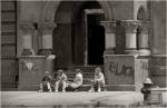 Kids on Stoop - Harlem 1988