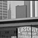 Lifschultz Neon Freight Sign-Empire State Building 1989