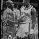 Michael Jordan & Patrick Ewing 1991