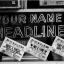"Your Name in Headlines" 1988